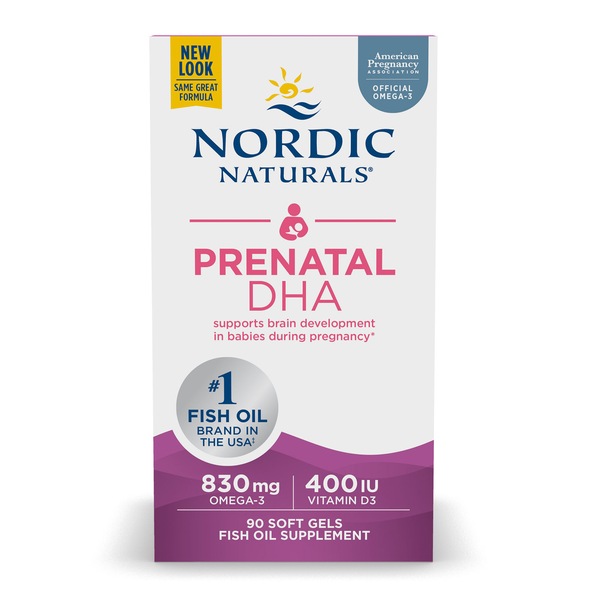 Nordic Naturals Prenatal DHA Softgels, 90 CT