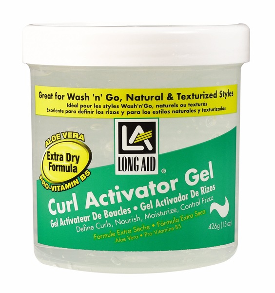 Long Aid Curl Activator Gel Extra Dry Formula, 15 OZ