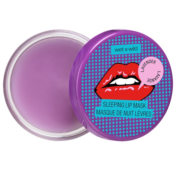 Wet n Wild Perfect Pout - Mascarilla de noche para labios, Lavender