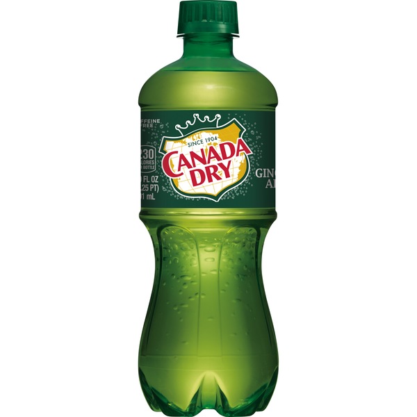 Canada Dry Ginger Ale, 20 oz