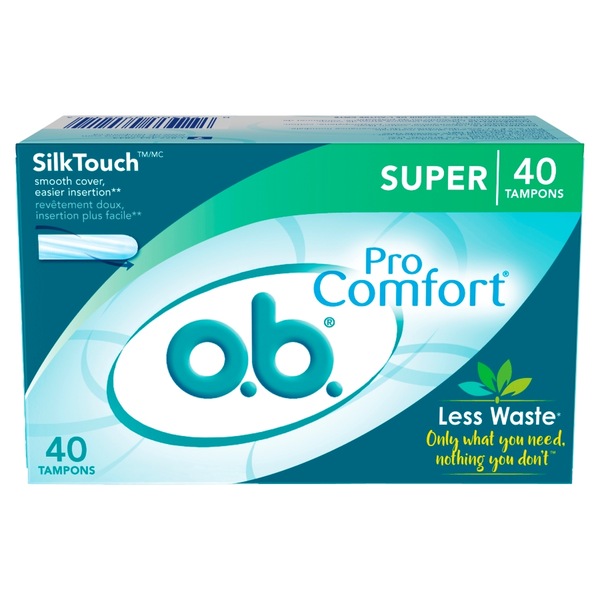 O.B. Pro Comfort Tampons