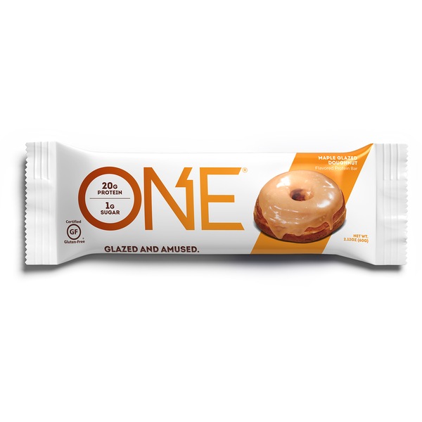 ONE Maple Glazed Doughnut Protein Bar, 2.12 oz