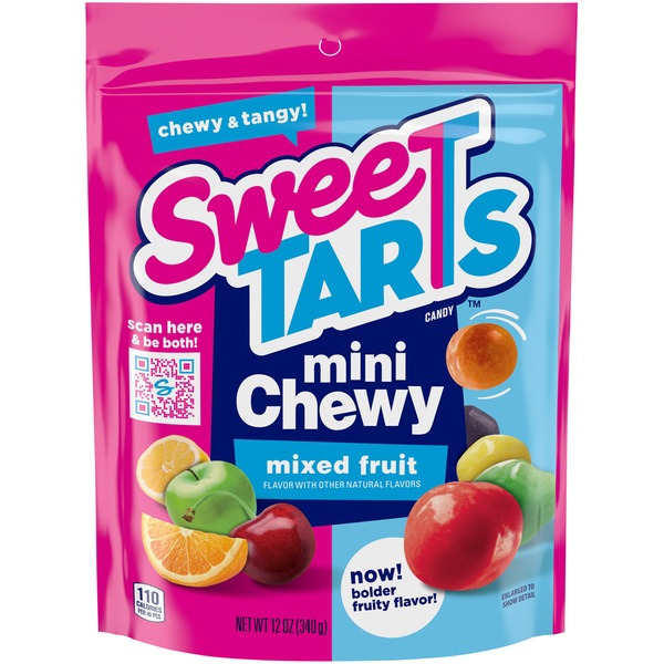 SweeTarts Mini Chewy Candy, 12 OZ