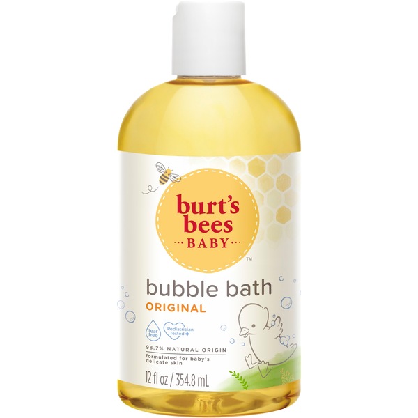 Burt's Bees Baby Bubble Bath, Tear Free Baby Wash - 12 OZ Bottle