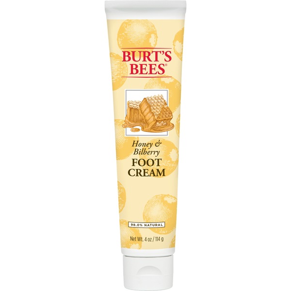 Burt's Bees Honey & Bilberry Foot Cream - 4 OZ Tube