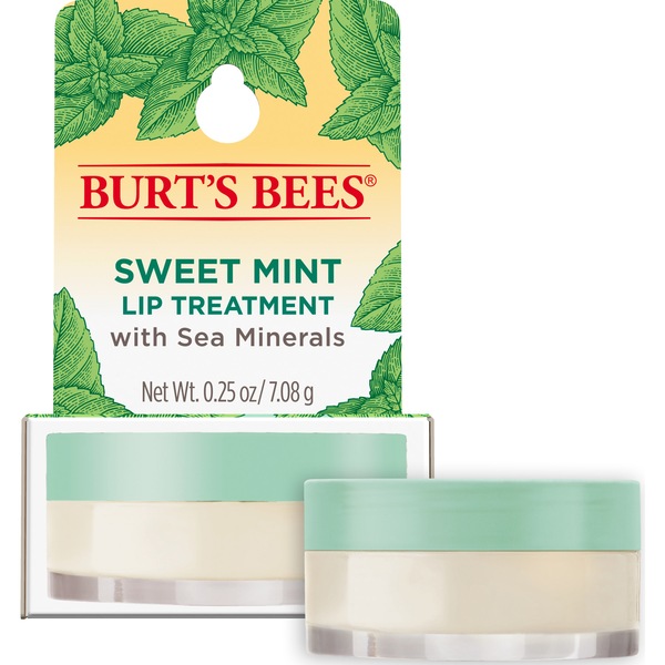 Burt's Bees Lip Treatment, Sweet Mint with Sea Minerals, 0.25 OZ