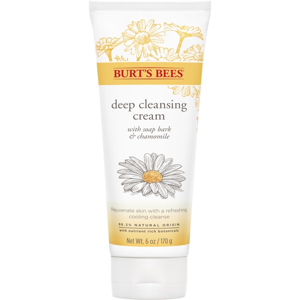 Burt's Bees - Crema de limpieza profunda, Soap Bark & Chamomile, 6 oz