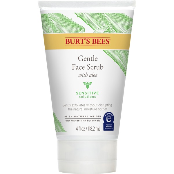 Burt's Bees Gentle Facial Scrub for Sensitive Skin with Aloe Vera