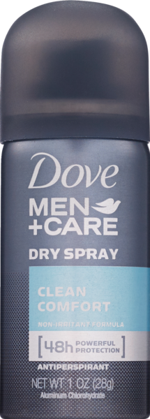 Dove Men+Care Cool Fresh Antiperspirant Dry Spray, 1 OZ