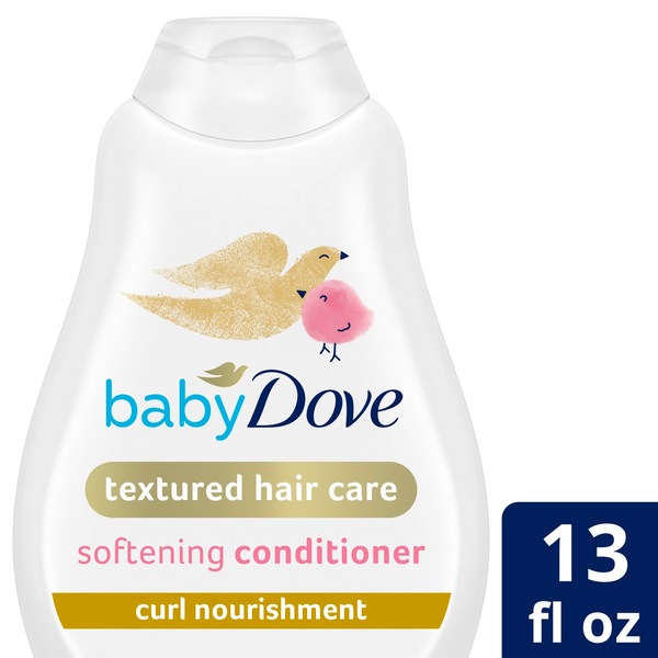 Baby Dove Textured Hair Care Conditioner, 13 FL OZ