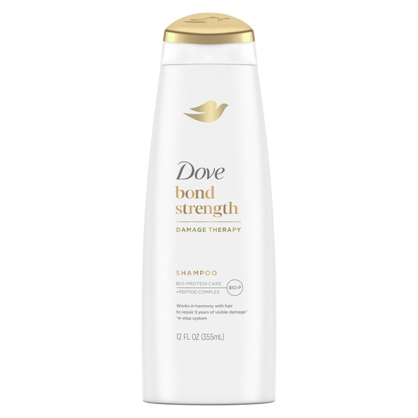 Dove Bond Strength Shampoo, 12 OZ