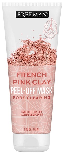 Freeman French Pink Clay Peel-off Mask, 6 OZ