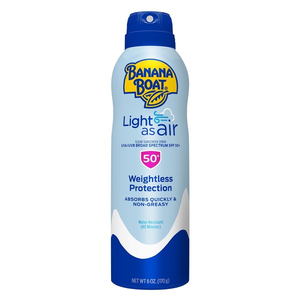 Banana Boat Light as Air SPF 50 Sunscreen Spray
