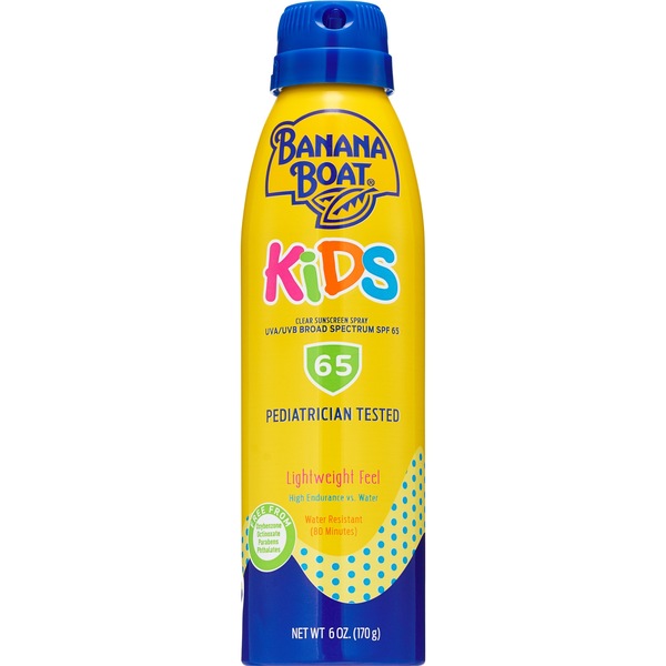 Banana Boat Kids C-Spray, FPS 65, 6 oz