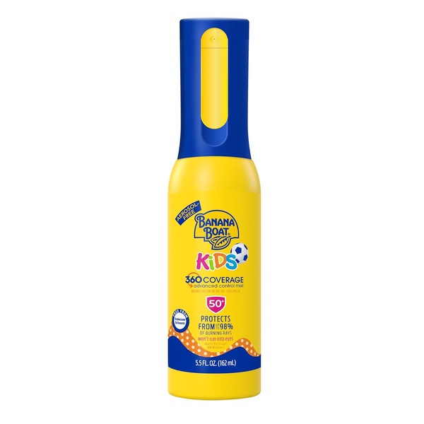 Banana Boat Kids 360 Coverage Sunscreen Mist, SPF 50+