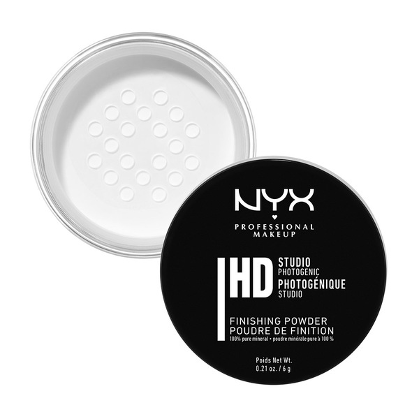 NYX Professional Makeup Studio - Polvo fijador, acabado traslúcido