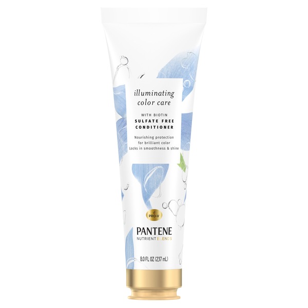 Pantene Nutrient Blends Illuminating Color Care Conditioner with Biotin, 8 OZ