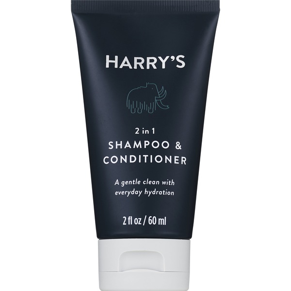 Harry's Trial Size 2 in 1 Shampoo & Conditioner, 2 OZ