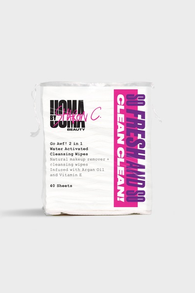 Uoma Go Awf! Water Activated Cleansing Pads, 40CT