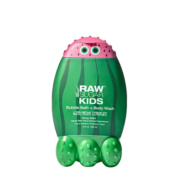Raw Sugar Kid's 2 in 1 Body Wash & Bubble Bath Watermelon Lemonade