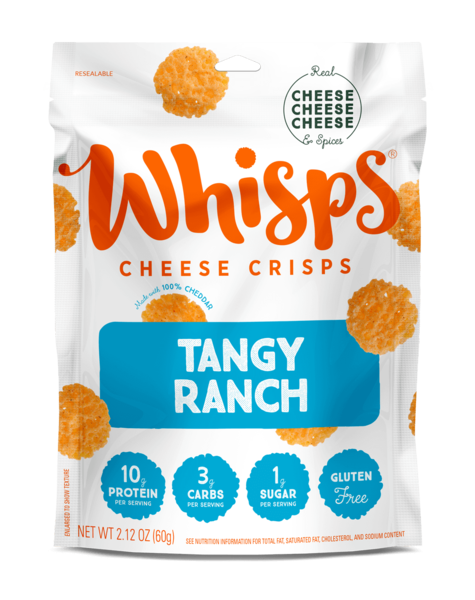 Whisps Tangy Ranch  Cheese Crisps, 2.12 oz