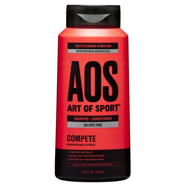 Art of Sport 2-in-1 Shampoo & Conditioner, 13.5 OZ