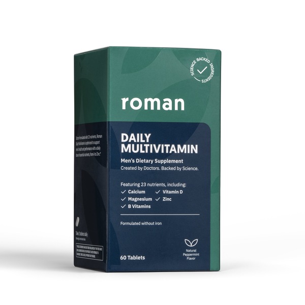 Roman Daily Supplement, 30 Day Supply, 60CT
