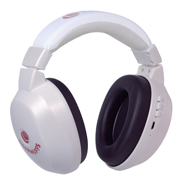 Lucid Hearing Bluetooth HearMuffs for Children, White