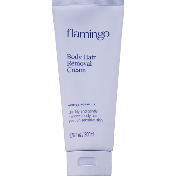 Flamingo Body Hair Removal Cream, 6.76 OZ