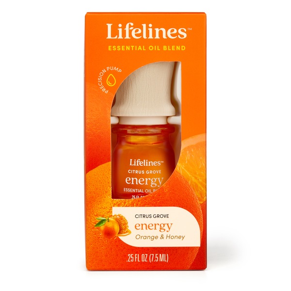 Lifelines Essential Oil Blend - Citrus Grove: Energy