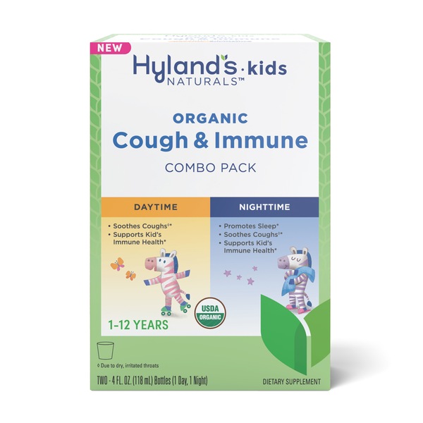 Kids Organic Cough & Immune Combo, 8 OZ
