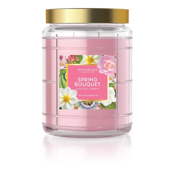 Scentworx Mother's Day Spring Bouquet Candle, 18 oz