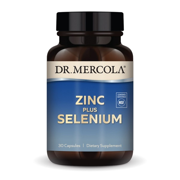 Dr. Mercola Zinc Plus Selenium Capsules, 30 CT