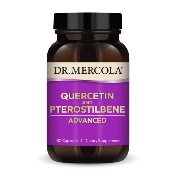 Dr. Mercola Quercetin and Pterostilbene Capsules, 60 CT
