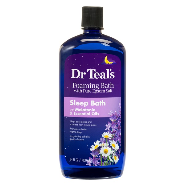 Dr Teal's Melatonin Sleep Foaming Bath, 34 FL OZ