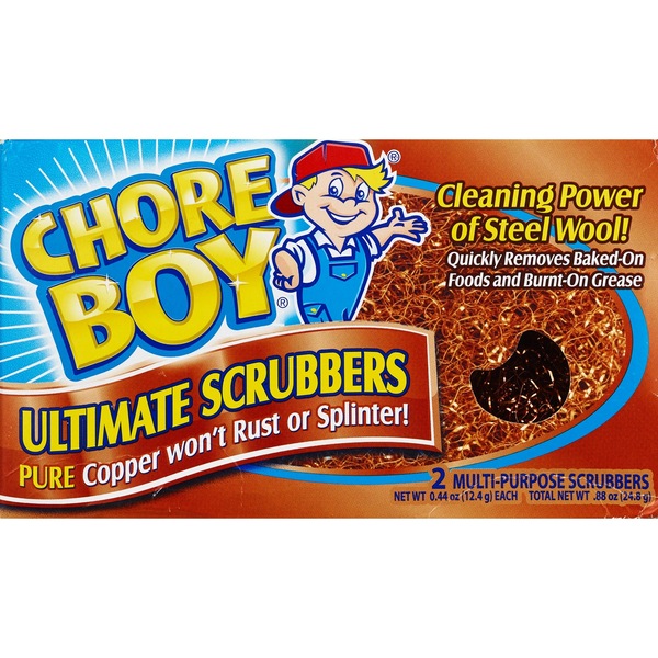 Chore Boy Ultimate Copper Multi-Purpose Scrubbers