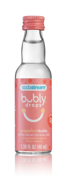 Grapefruit bubly Drops for SodaStream, 1.36 fl oz