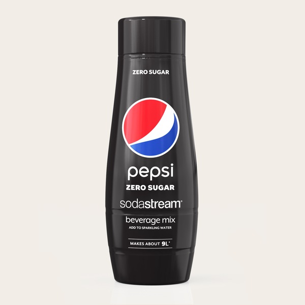 SodaStream Pepsi Zero Sugar Beverage Mix, 14.9 fl oz