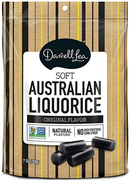 Darrell Lea Soft Australian Black Liquorice, Original, 7 oz