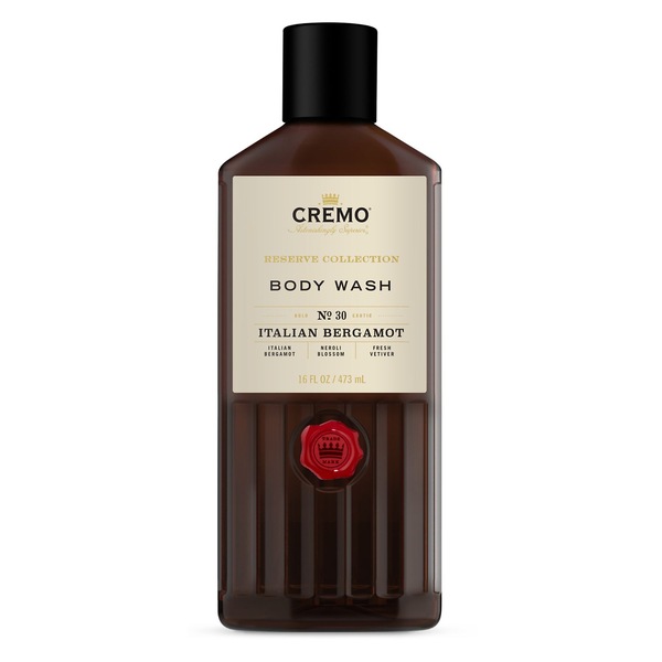 Cremo Body Wash, Italian Bergamot, 16 OZ
