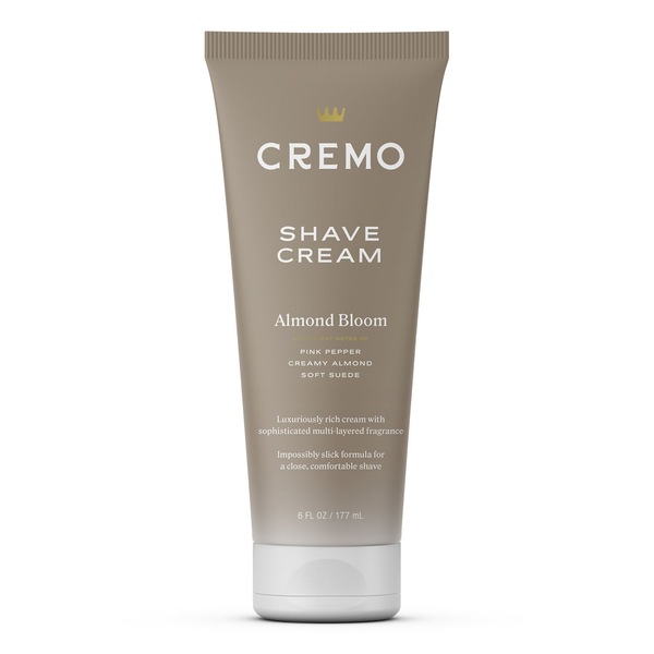 Cremo Almond Bloom Shave Cream, 6 OZ