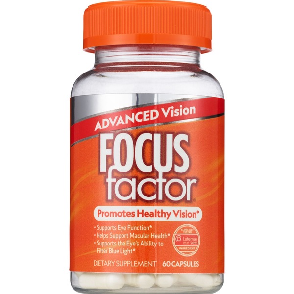 FOCUSfactor Advanced Vision Formula Capsules, 60 CT