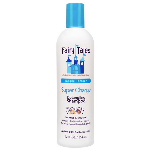 Fairy Tales Kids Tangle Tamer Super Charge Detangling Shampoo, Pineapple