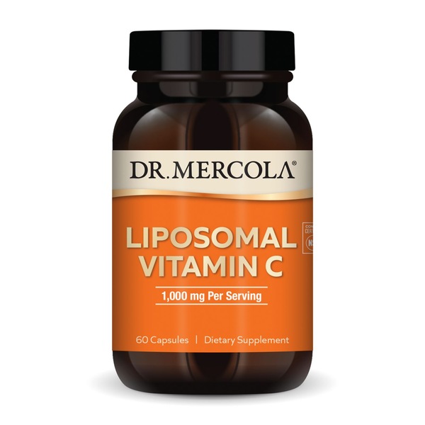 Dr. Mercola Liposomal Vitamin C Capsules, 60 CT