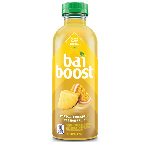 Bai Boost Cartago Pineapple Passion Fruit Antioxidant Water, 18 OZ