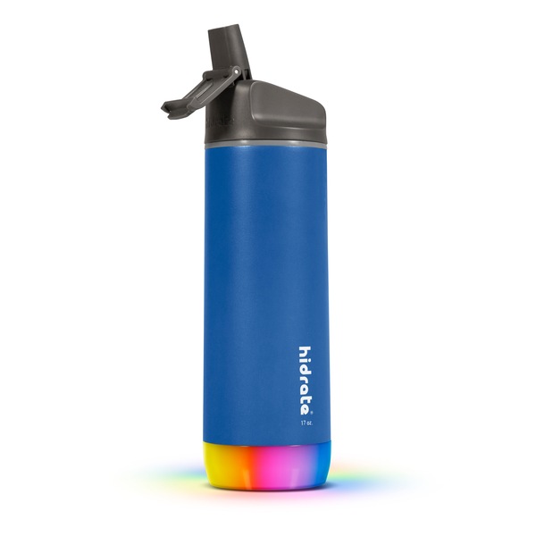 HidrateSpark Steel 17 oz. Straw Deep Blue