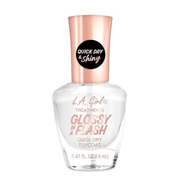 L.A. Girl Glossy in a Flash Top Coat, Clear