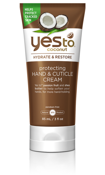 Yes To Coconut Protecting Hand And Cuticle Cream, 3 OZ