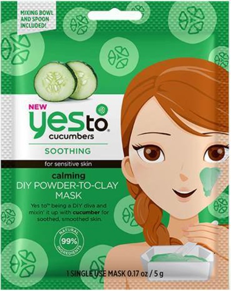 Yes To Cucumbers Calming DIY Powder to Clay Mask
