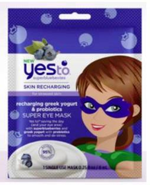 Yes To Superblueberries Recharging Yogurt & Probiotics Super Eye Mask